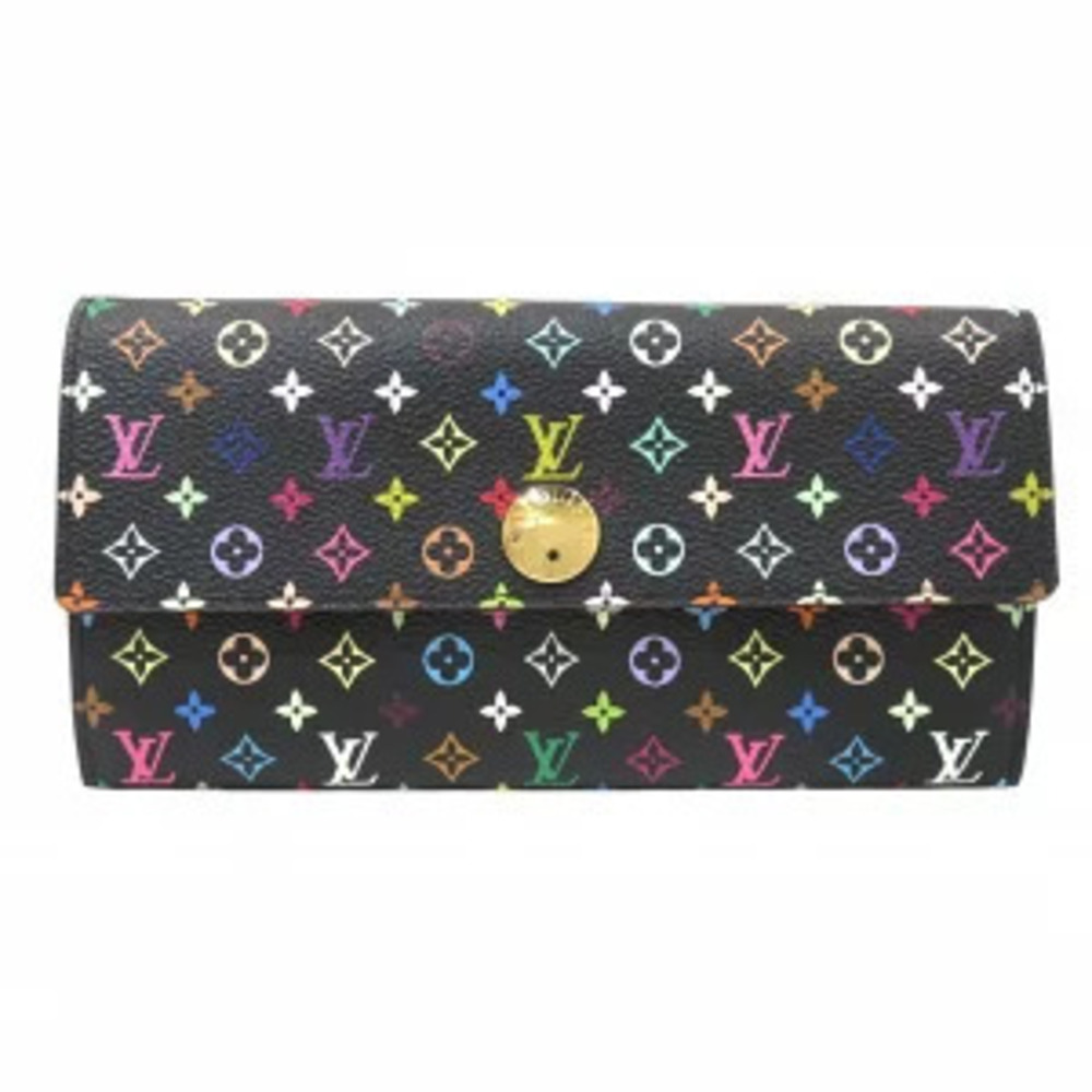 Louis Vuitton Monogram Multicolor Portefeuille Sarah Long Wallet